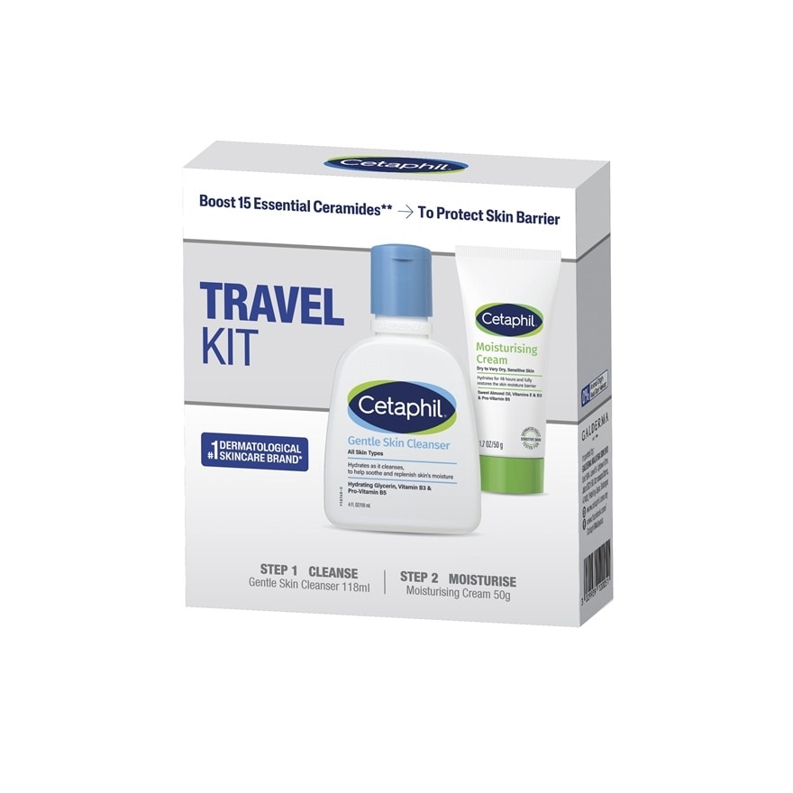 Travel Kit (Cleanser 118ml+Moisturizing Cream 50g)