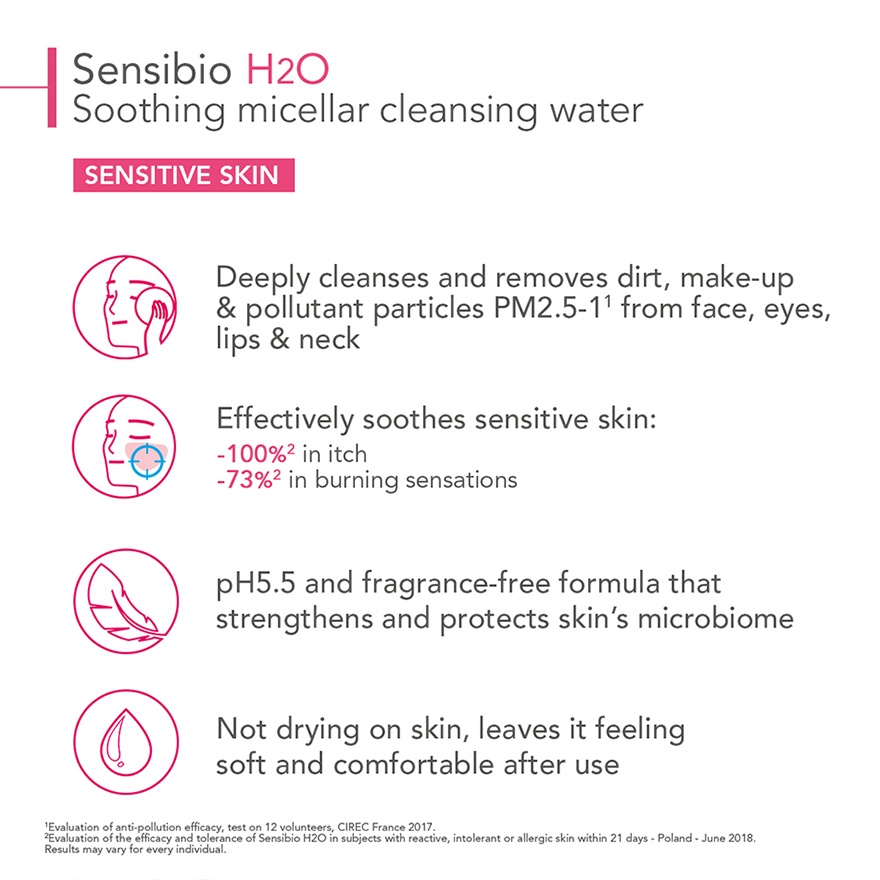 Sensibio H2O Micellar Water (Sensitive Skin) 500ml image
