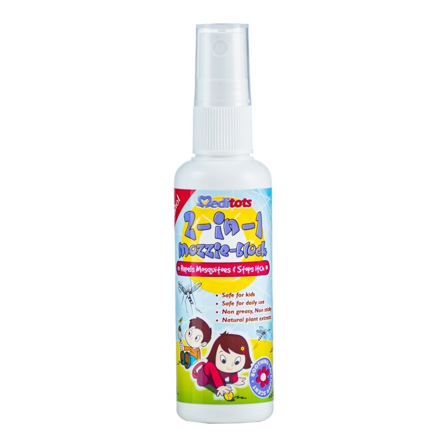 2 In 1 Mozzie Block Lavender Kid 60ml