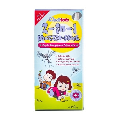 MEDITOTS 2 In 1 Mozzie Block Lavender Kid 60ml