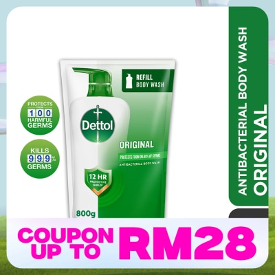 DETTOL Body Wash Refill Original 800ml