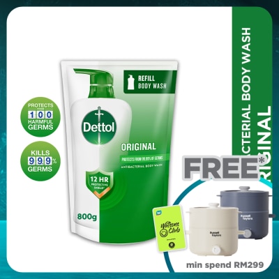 DETTOL Body Wash Refill Original 800ml