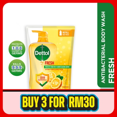 DETTOL - Body Wash Refill Fresh Yuzu Citrus 800ml