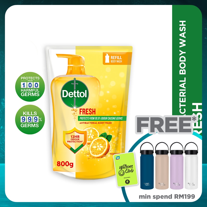 Body Wash Refill Fresh Yuzu Citrus 800ml