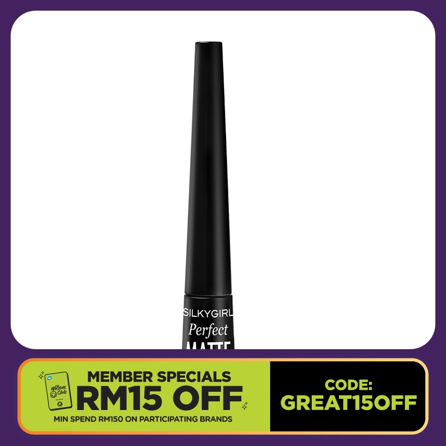 SILKYGIRL Perfect Matte Liquid Eyeliner 1's