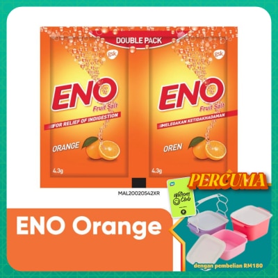 ENO - Orange Sachet For Wind & Indigestion Relief 4.3gX2