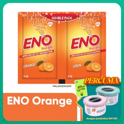 ENO Orange Sachet For Wind & Indigestion Relief 4.3gX2