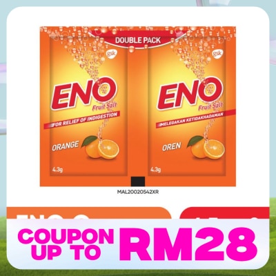 ENO Orange Sachet For Wind & Indigestion Relief 4.3gX2