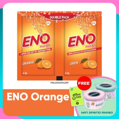 ENO Orange Sachet For Wind & Indigestion Relief 4.3gX2