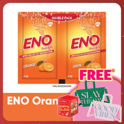 ENO Orange Sachet For Wind & Indigestion Relief 4.3gX2