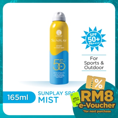 SUNPLAY Sport UV Body Mist 165ml (Outdoor)