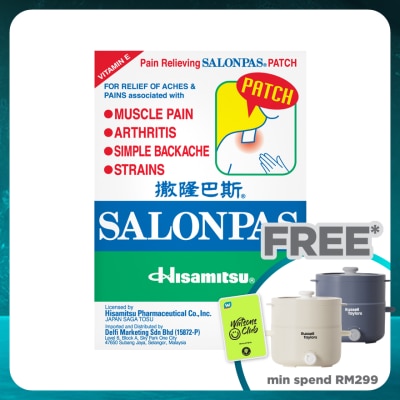 SALONPAS Pain Relieving Patch 20's