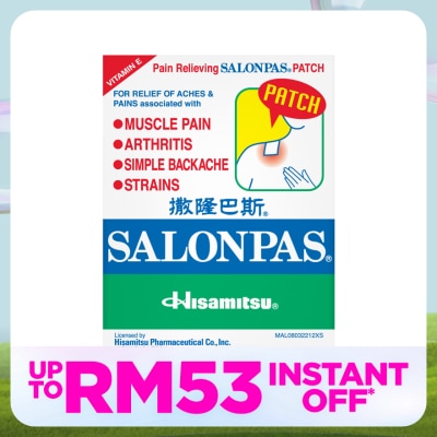 SALONPAS Pain Relieving Patch 40's