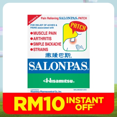 SALONPAS Pain Relieving Patch 40's