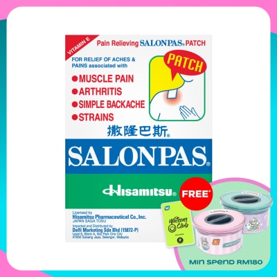 SALONPAS Pain Relieving Patch 40's