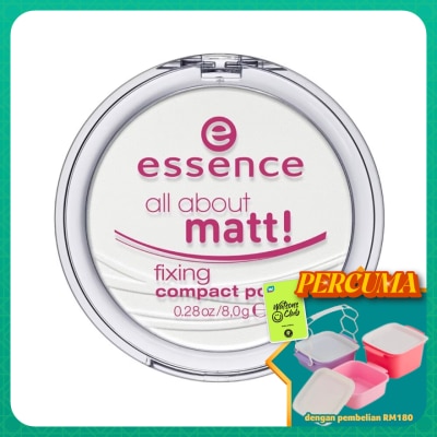ESSENCE - All About Matt! Fixing Compact Powder 1's