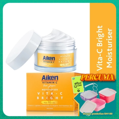 AIKEN - Vita-C Brightening Moisturiser 40G