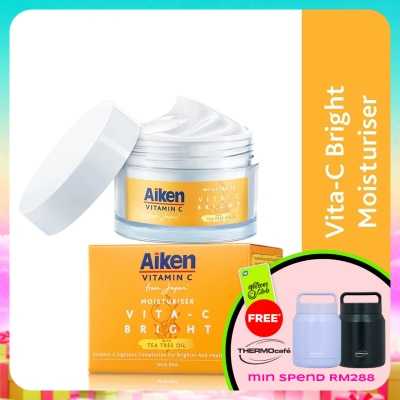 AIKEN - Vita-C Brightening Moisturiser 40G