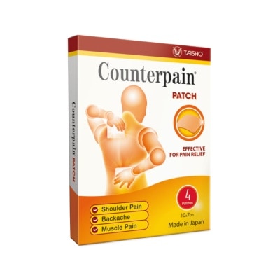 COUNTERPAIN Counterpain Pain Relief Patches 4's