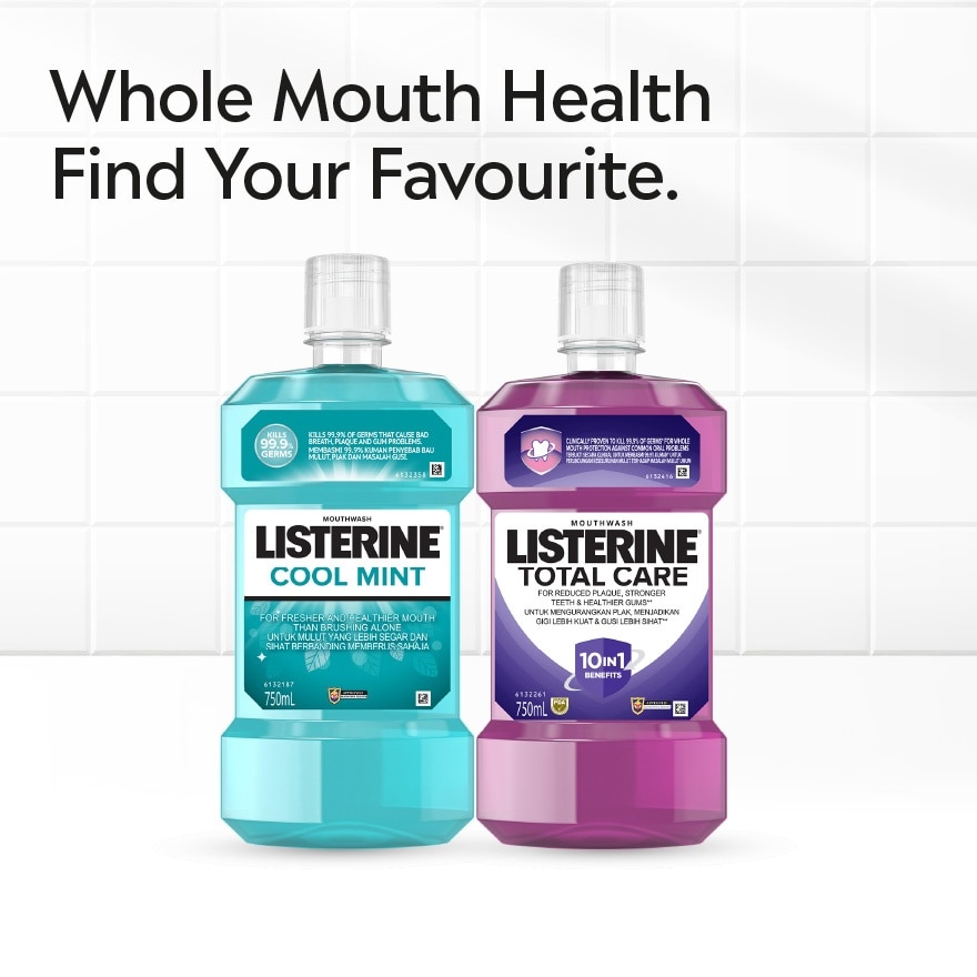 Listerine Total Care 750ml Twin Pack
