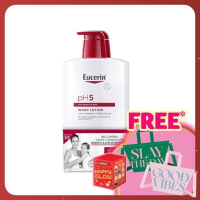 EUCERIN pH5 Dry Sensitive Wash Lotion 2 x 1000ml
