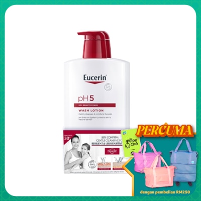 EUCERIN - pH5 Dry Sensitive Wash Lotion 2 x 1000ml