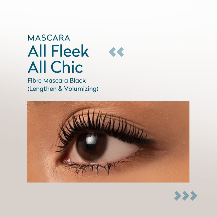 All Fleek, All Chic Fibre Mascara Black