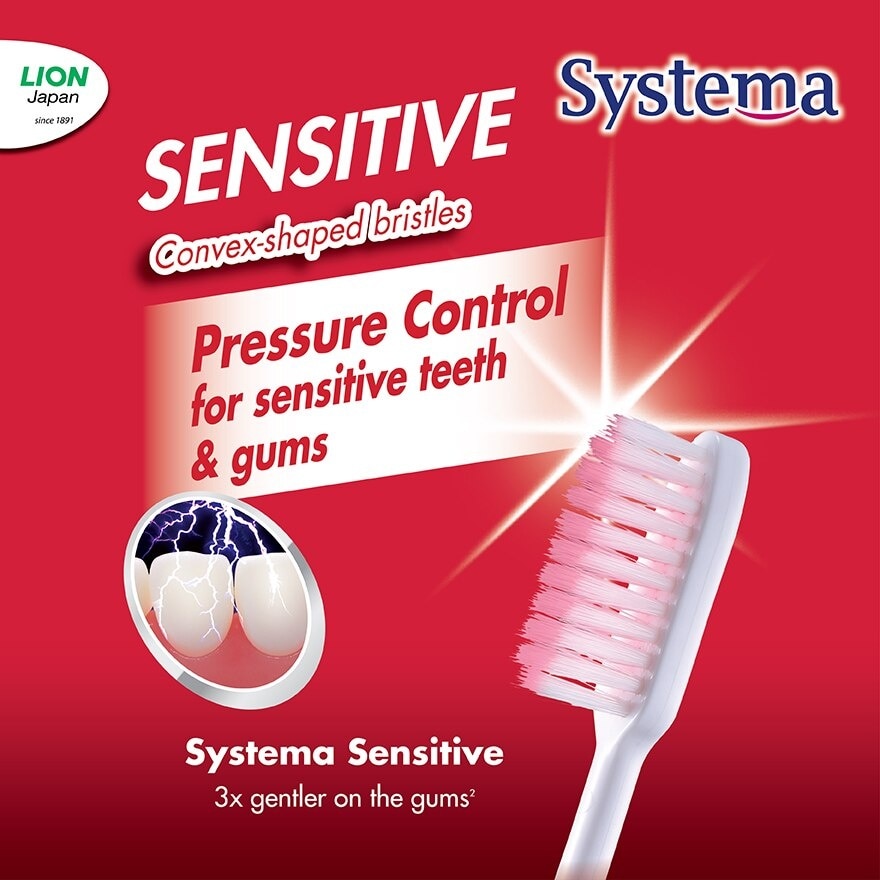 Super Value Pack Sensitive Toothbrush 3's