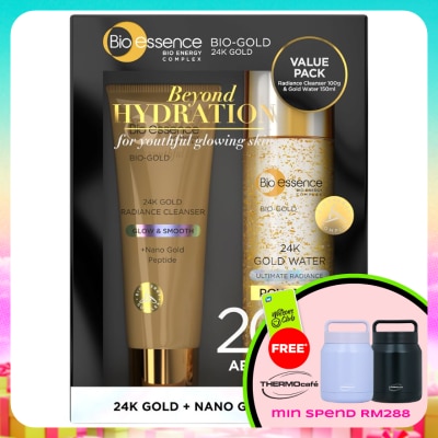 BIO-ESSENCE - Bio-Gold 24K Gold Cleanser+Gold Water 1's