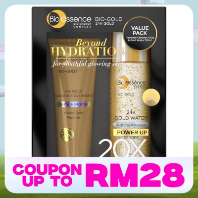 BIO-ESSENCE Bio-Gold 24K Gold Cleanser+Gold Water 1's