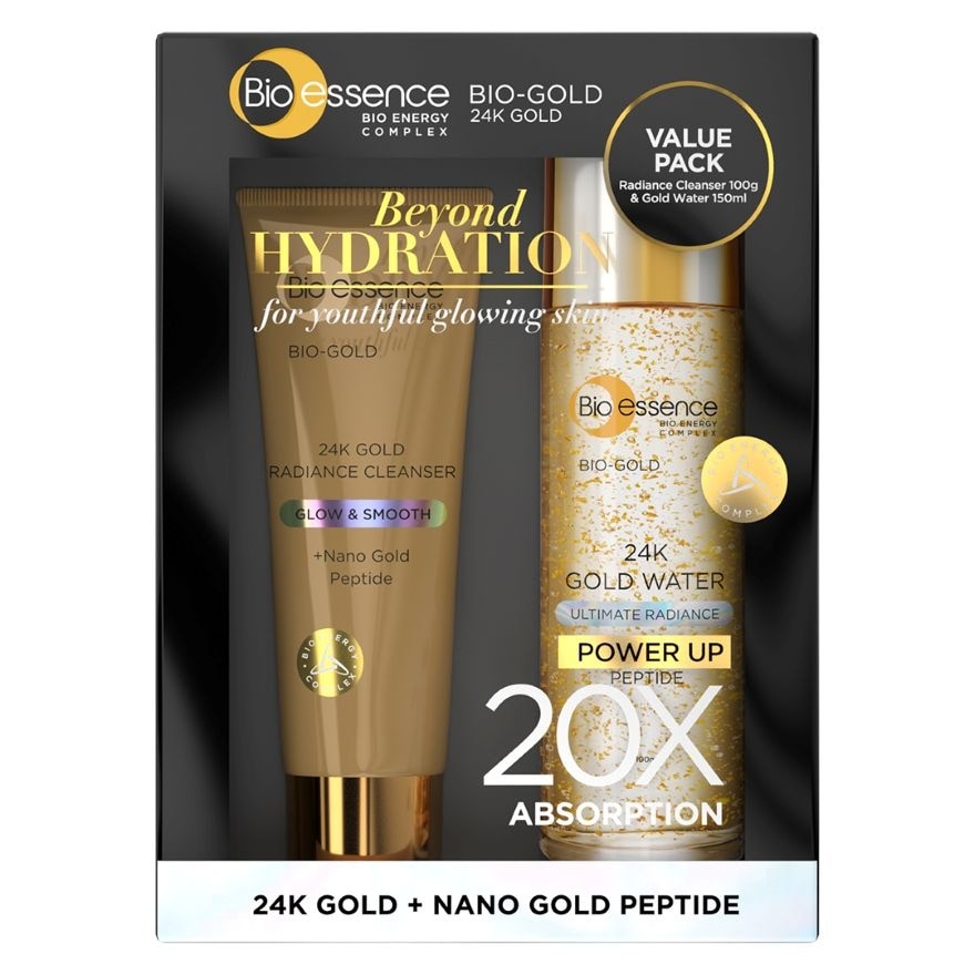 Bio-Gold 24K Gold Cleanser+Gold Water 1's