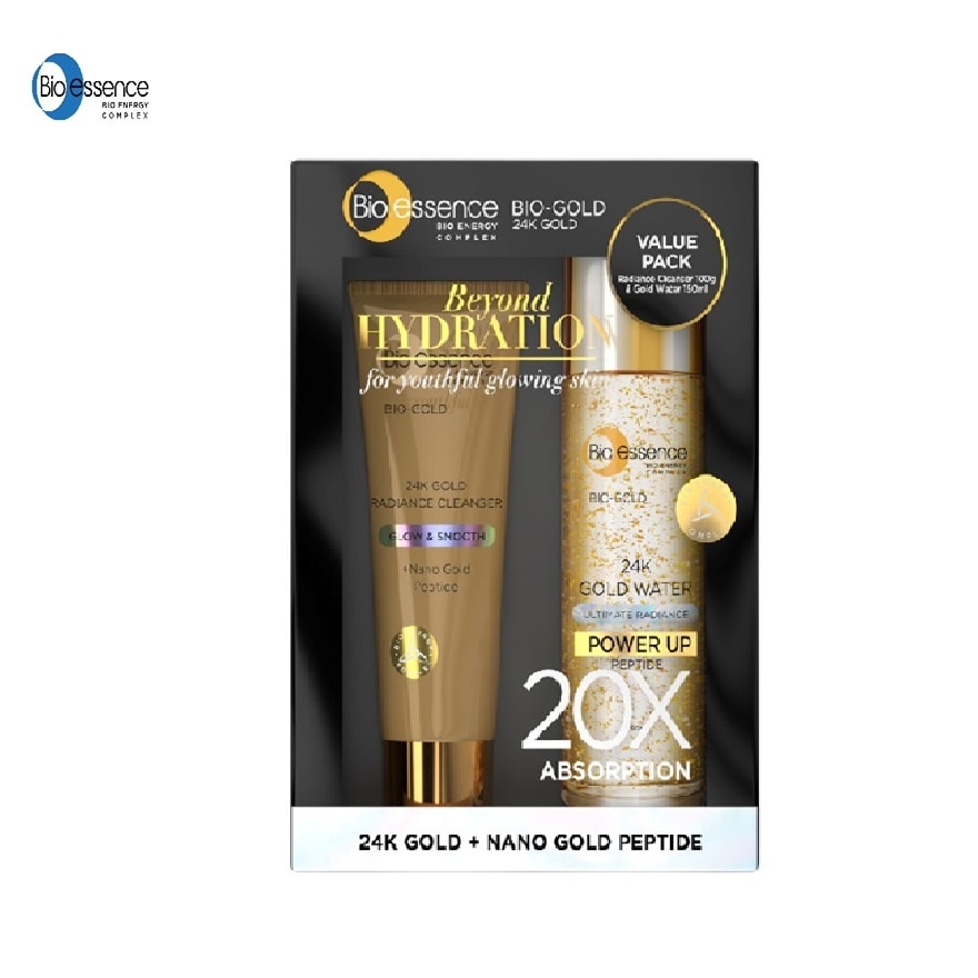 Bio-Gold 24K Gold Cleanser+Gold Water 1's