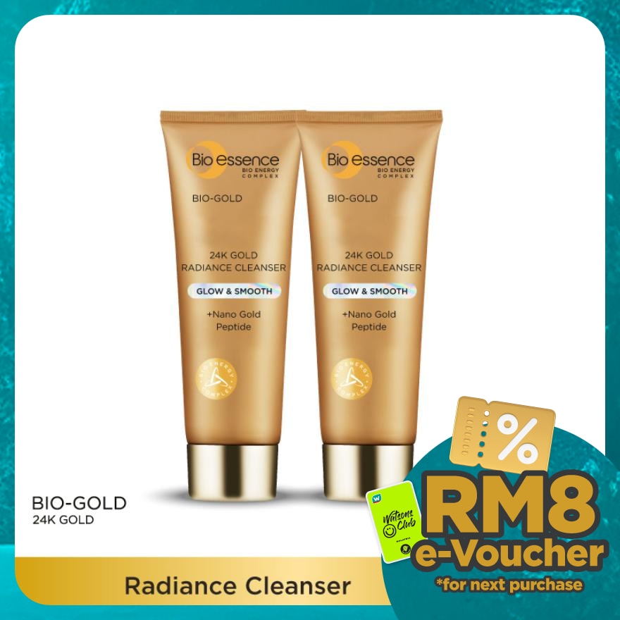 24K Bio-Gold Cleanser 2 x 100g