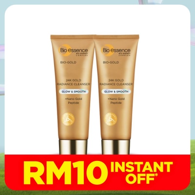 BIO-ESSENCE 24K Bio-Gold Cleanser 2 x 100g