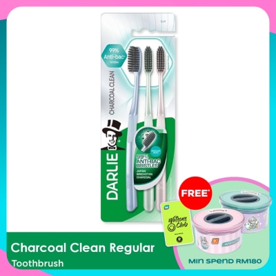 DARLIE Toothbrush Charcoal Deep Clean B2F1
