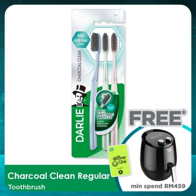 DARLIE Toothbrush Charcoal Deep Clean B2F1