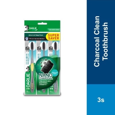 DARLIE Toothbrush Charcoal Deep Clean B2F1
