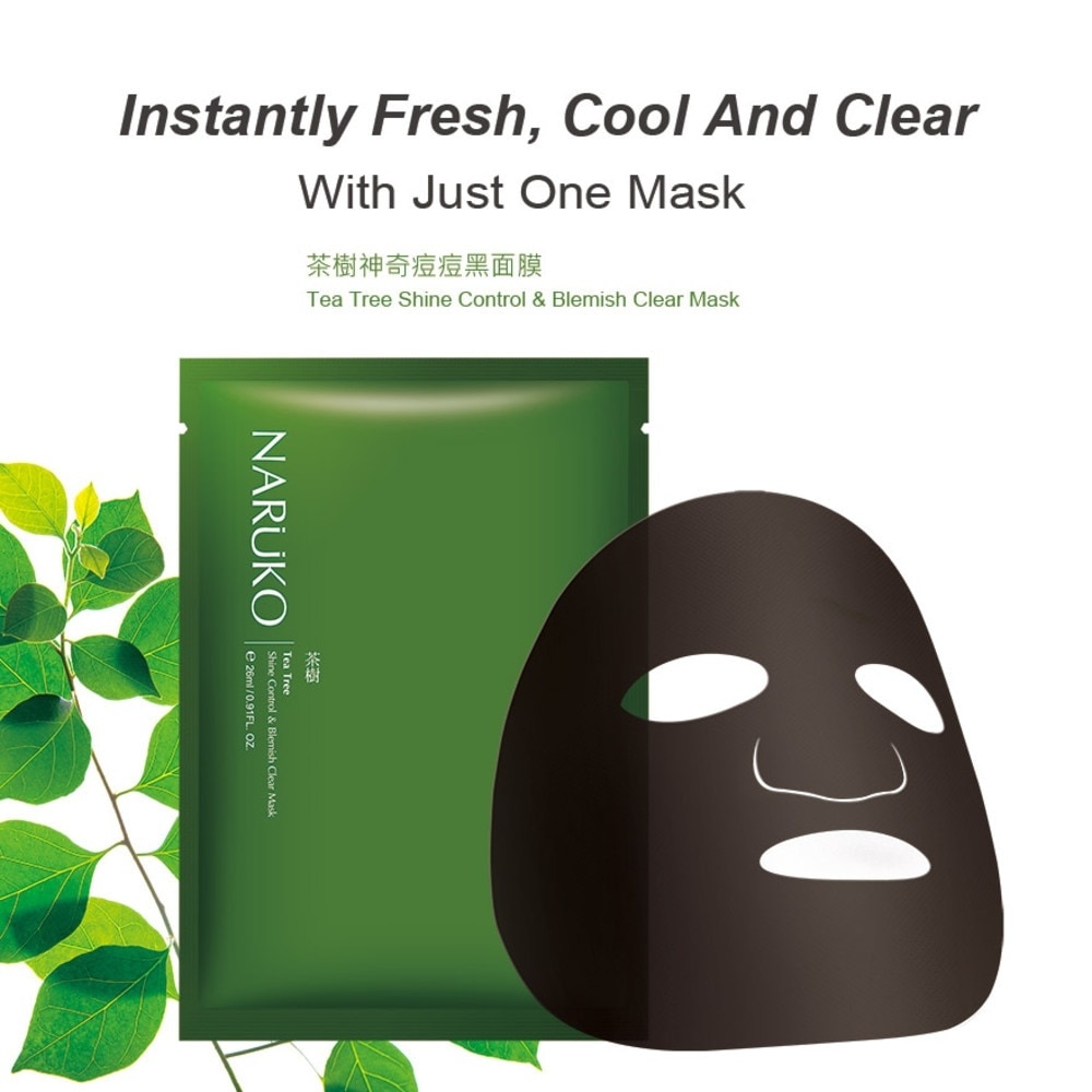 Tea Tree Shine Control & Blemish Clear Mask 1's