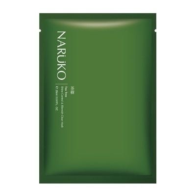 NARUKO Tea Tree Shine Control & Blemish Clear Mask 1's