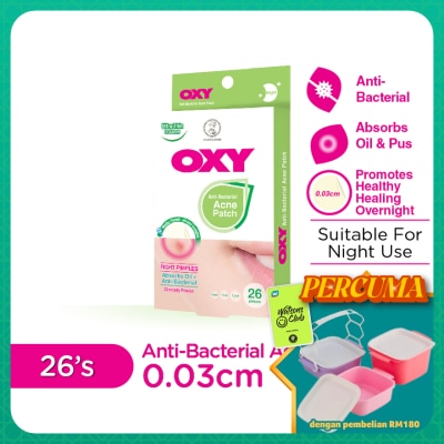 OXY - Anti-Bacterial Acne Patch 26's