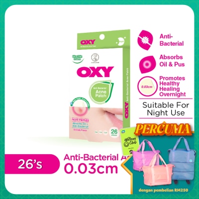 OXY Anti-Bacterial Acne Patch 26's