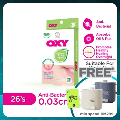 OXY Anti-Bacterial Acne Patch 26's