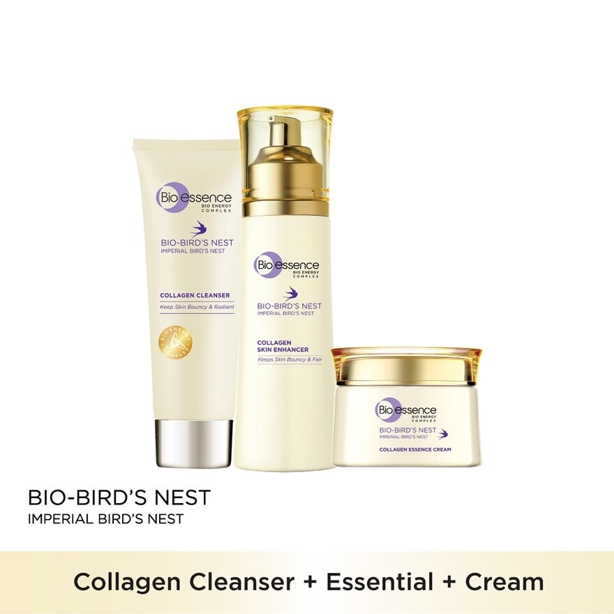 Bio-Bounce Bird's Nest Cleanser+Essence+Cream 1's