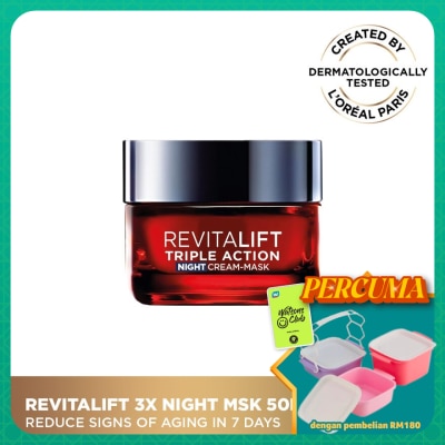 L'OREAL PARIS SKIN CARE - Revitalift Laser X3 Night Mask 50ml