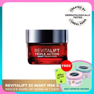L'OREAL PARIS SKIN CARE Revitalift Laser X3 Night Mask 50ml
