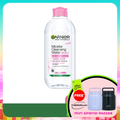 GARNIER - Micellar Water Even For Sensitive Skin 400ml
