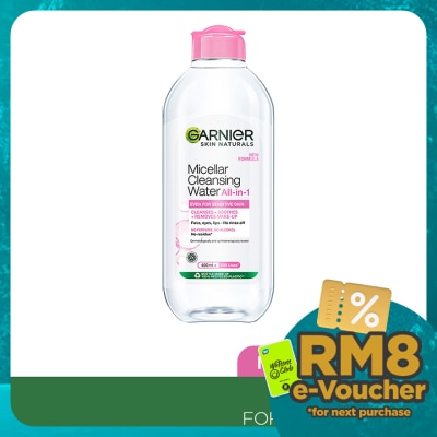 GARNIER Micellar Water Even For Sensitive Skin 400ml