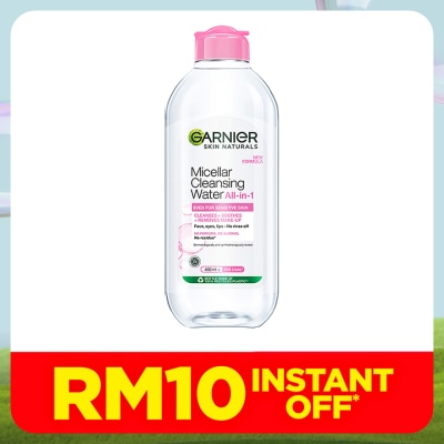 GARNIER Micellar Water Even For Sensitive Skin 400ml