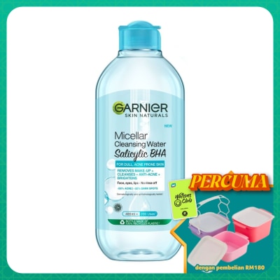 GARNIER - Pure Active Micellar Cleansing Water 400ml