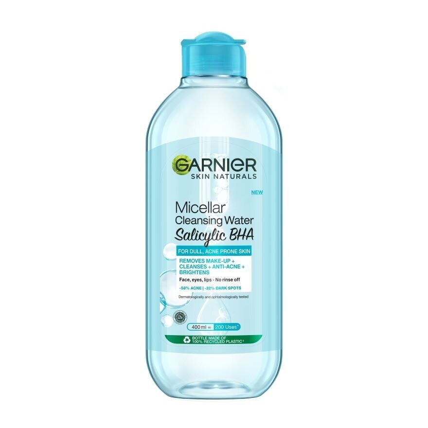 GARNIER Pure Active Micellar Cleansing Water 400ml Watsons Malaysia